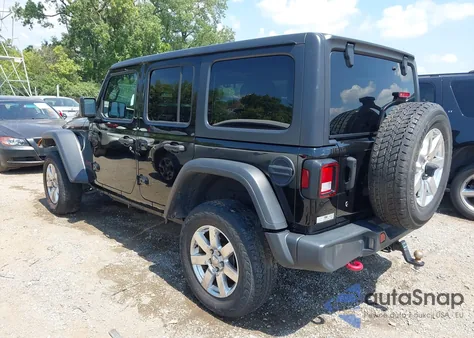 2018 Jeep Wrangler Unlimited Rubicon 4X4 из США, поврежденный, VIN 1C4HJXFG9JW101484